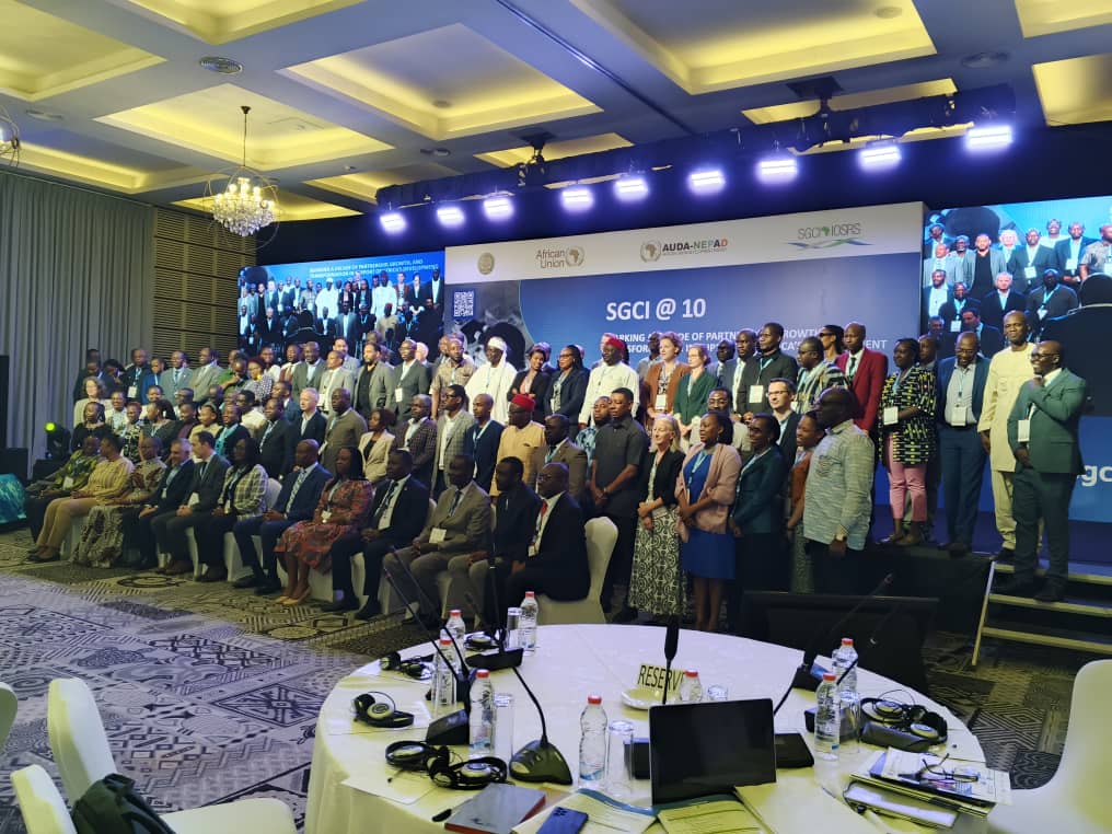 Day 2: The Executive Secretary of UNCST, Dr <a href="/MartinOngol/">Martin Patrick Ongol</a>, gave remarks today at the official SGCI@10 opening in Accra, on behalf of the 17 African Science Councils that form <a href="/SGCIAfrica/">SGCIAfrica</a> family. The function was graced by Hon State Minister for Environment, Science &amp; Technology