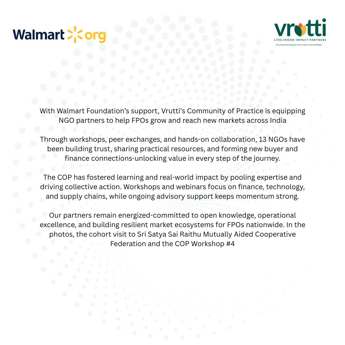 Vrutti -Livelihood Impact Partners tweet media