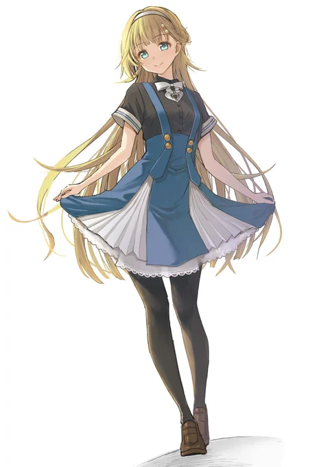 新衣装カワヨスギー #はなぶさの絵