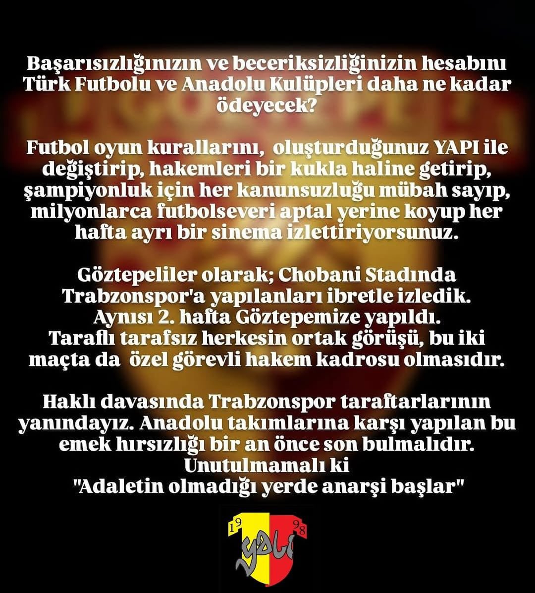 DUYURU

#Göztepe #Yalı