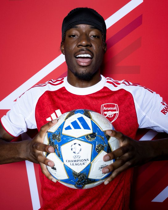 Madueke makes his Champions League debut today for Arsenal against Athletic Bilbao.
#championsleague #UCL