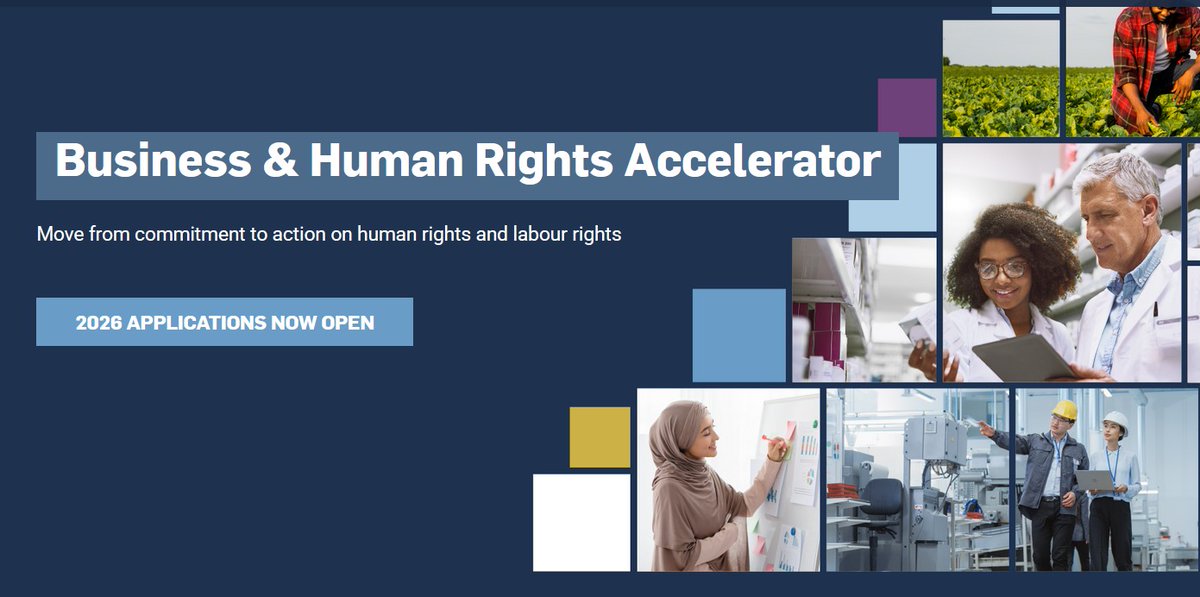 Business and Human Rights Accelerator
Deadline: Dec 19
unglobalcompact.org/take-action/bu…