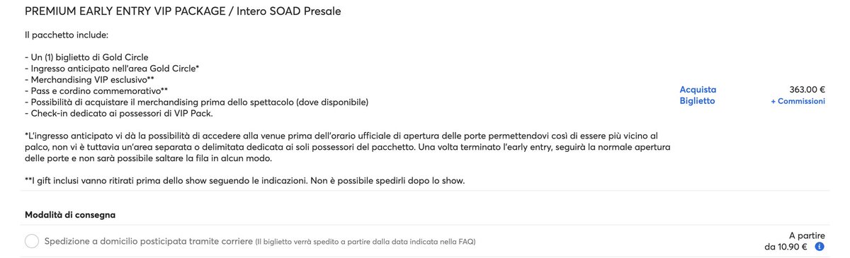 nir_vals's tweet image. Prezzi dei biglietti per i System of a Down FOLLI, ve li lascio qua.