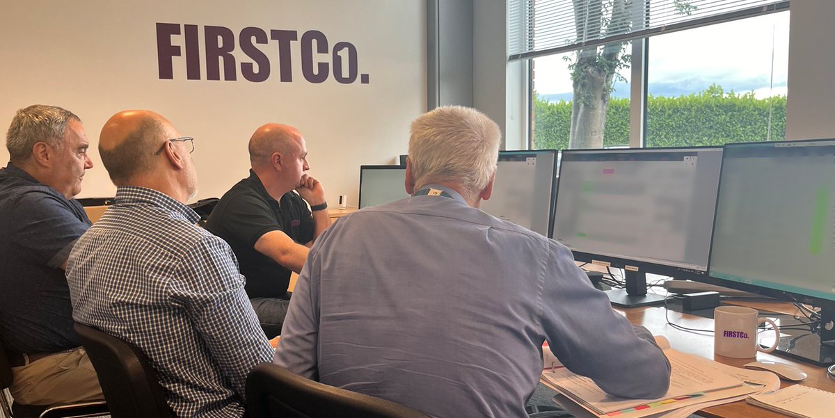 Last week, we had the pleasure of hosting the team from <a href="/NATS/">NATS</a> at our Heathrow office! #NATS #digitaltwin #collaboration #engineering #Firstco