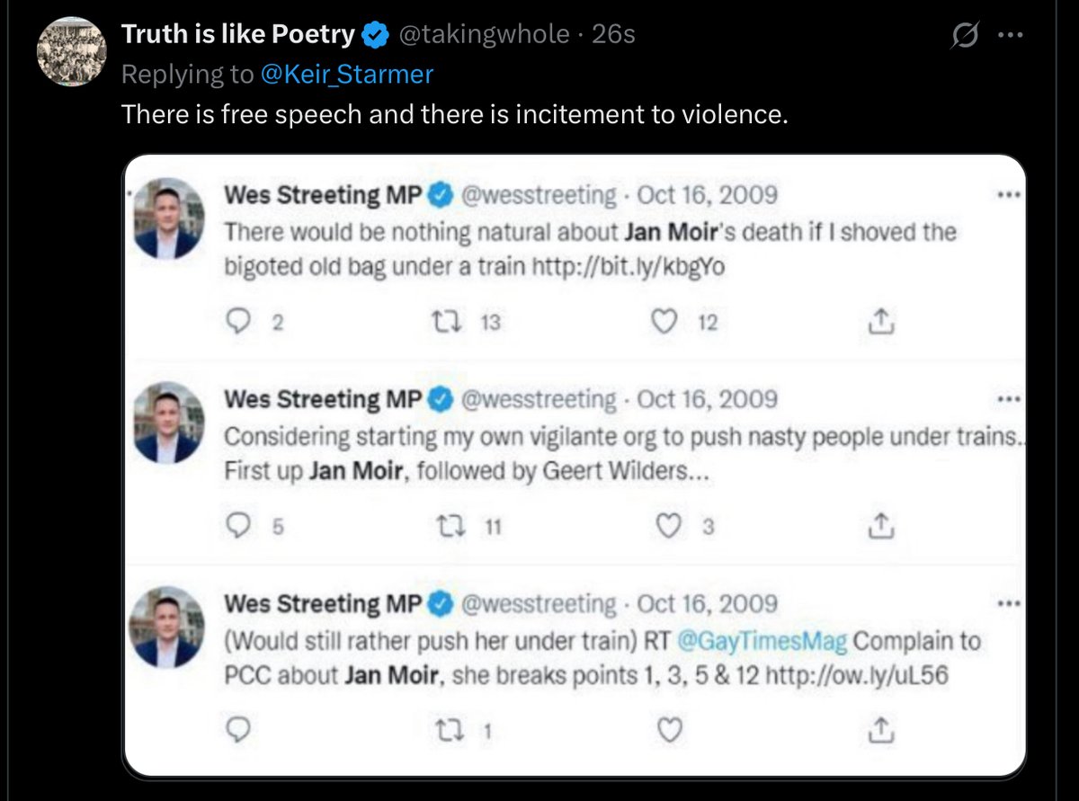 Truth is like Poetry tweet media