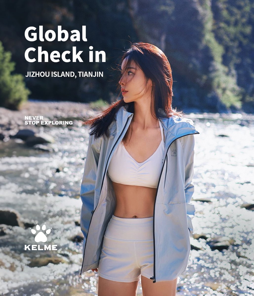 #GlobalCheckIn 🌍
Tianjin · Jizhou Island
Triple-protection woven shell 6533WT1026 — waterproof, windproof, breathable.
From stream tracing to open trails, stay shielded yet free in every move.
Explore nature with confidence, powered by #KELME Outdoor.
#KELME #TripleProtection