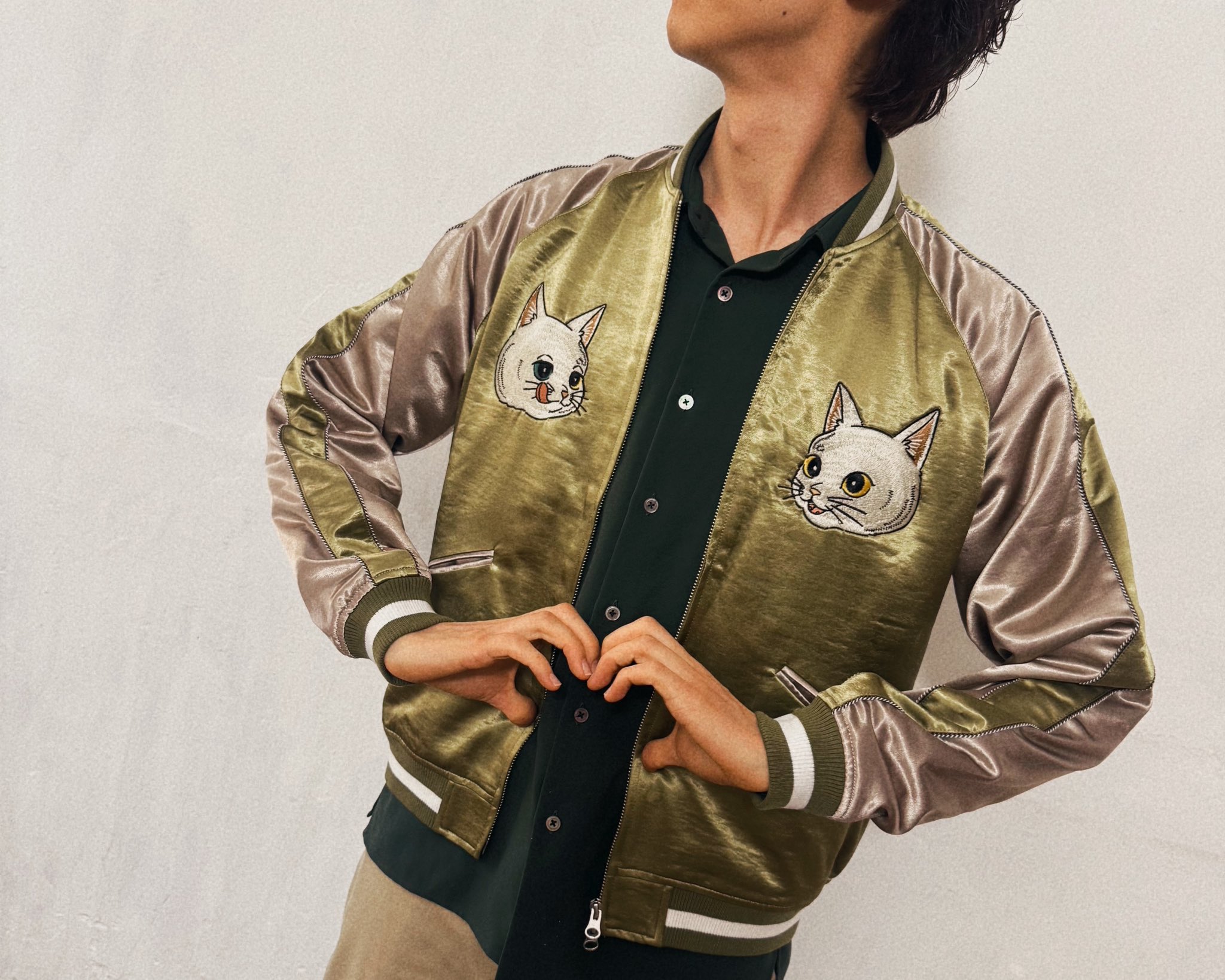 スーベニアジャケット Maison MIHARA YASUHIRO 2025SS スーベニアジャケット ブラック