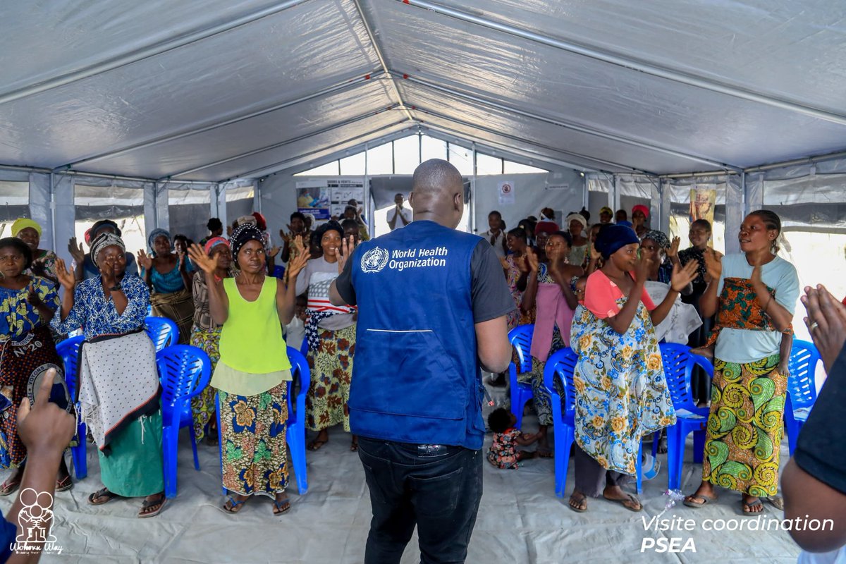 wokovuwayNGO's tweet photo. #PSEA coordination @OMSRDCONGO visit to Wokovu Way’s Vocational Training Center &amp; Safe Space: a deep dive into our actions to combat Sexual Exploitation, Abuse, and Harassment. Zero tolerance, let’s act! #SDGs @UNOCHA_DRC @UNReliefChief @UNICEFDRC @USEmbKinshasa @SweAmbDRC https://t.co/jdjqxDWXy1