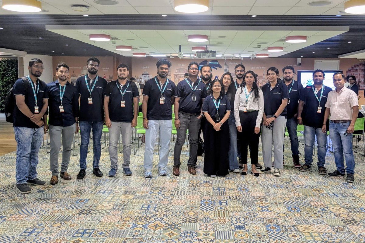 fusionaix's tweet photo. 𝐈𝐧𝐧𝐨𝐯𝐚𝐭𝐢𝐨𝐧. 𝐈𝐧𝐬𝐢𝐠𝐡𝐭𝐬. 𝐈𝐧𝐬𝐩𝐢𝐫𝐚𝐭𝐢𝐨𝐧.

Our team joined @pega Hyderabad Expert Circle Meetup to experience Agentic AI, GenAI Blueprint™ &amp; Pega Infinity ‘25 firsthand 🚀

Here’s to shaping the future of automation! ✨

#Pega #AgenticAI #GenAIBlueprint https://t.co/PQNWSvKMbg