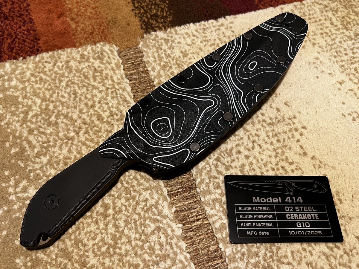 404situation's tweet photo. Model 414 D2 STEEL
価格はDMよりお問い合わせ下さい。
#404blade
#knife
#knifemaking
#ナイフ
#ナイフメイキング
#ナイフ物販
#ミリタリー物販 https://t.co/FdY3gkbFTA