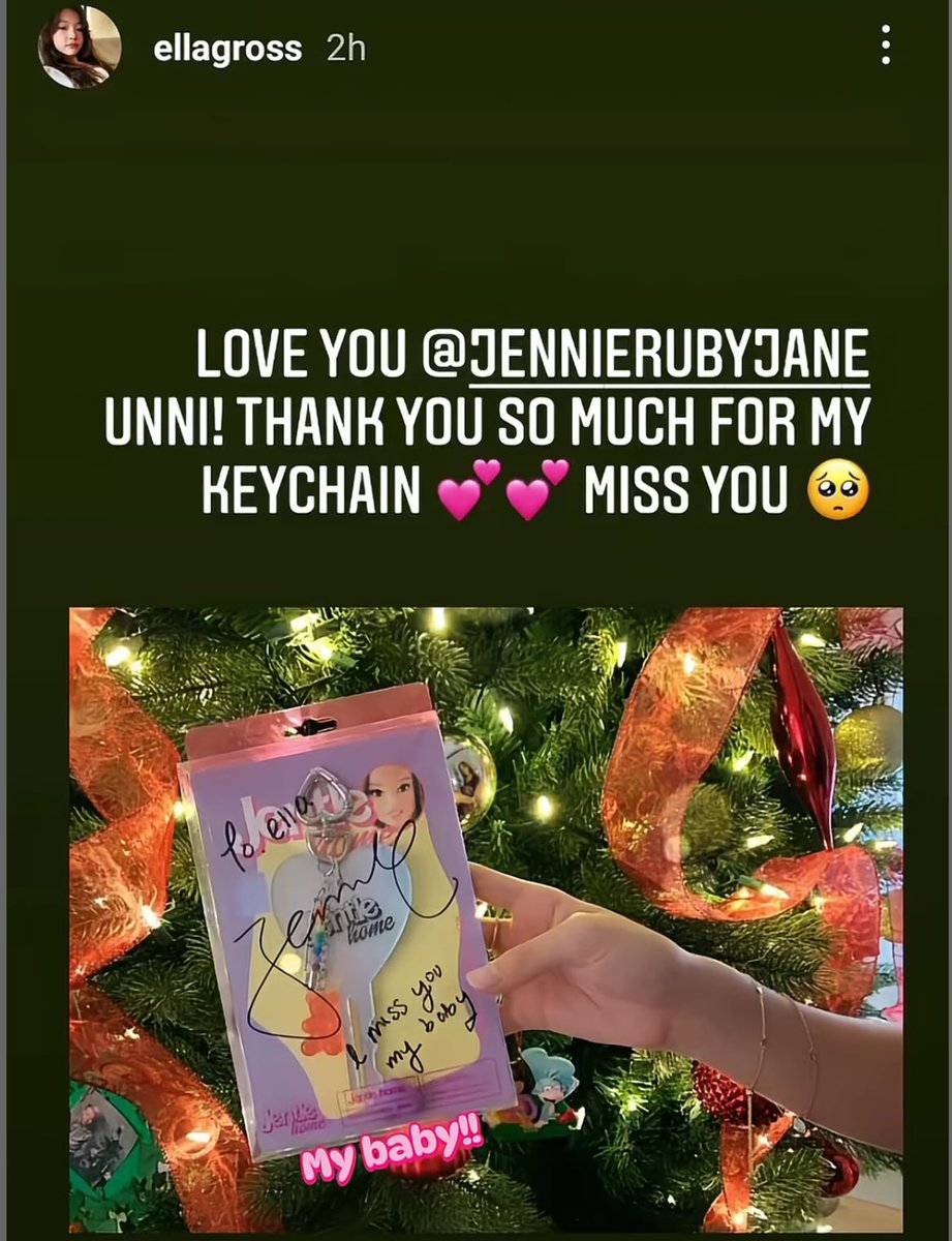 Jennie always sends Ella her collaboration items❤️

#ELLA #엘라 #MEOVV #미야오