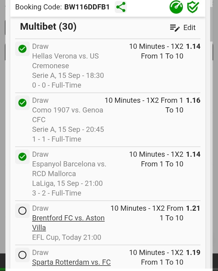 Lonewolf12309's tweet photo. The secrecy ⚽⚽⚽
Daily Bread
#soccer ⚽⚽⚽
Small odds but profit everyday 🤝
Betting is a skill 👲
💥3 in✅ 27 to go join in now💥
#betway
#AMITHEDRAMA
#FreeStateProvince
#MyMoMondays
#VodaBucks
Odds 110
Code BW116DDFB1
Bet responsibly 🚨 https://t.co/bs0uIoIMS9