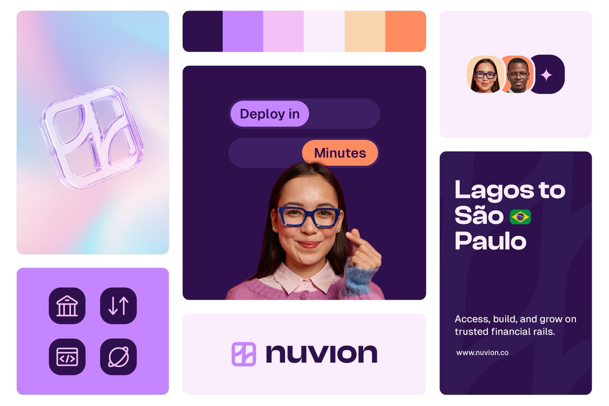 Identity and brand exploration for Nuvion.