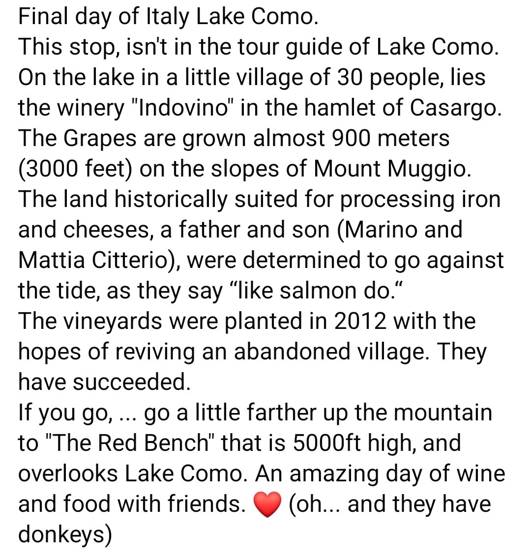 This place is almost impossible to find... a must stop on Lake Como Italy. 🇮🇹