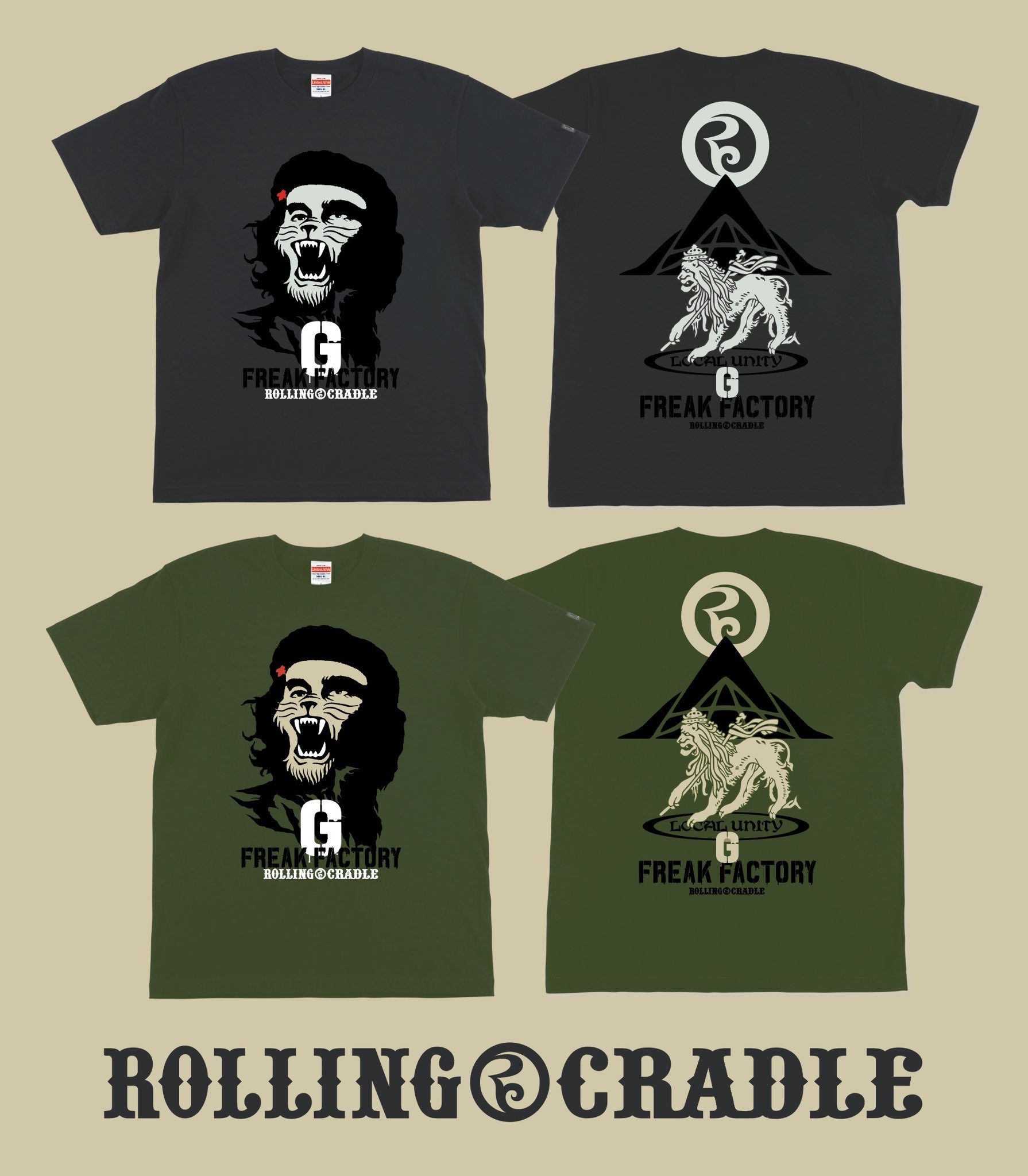 G-FREAK FACTORY 山人音楽祭 ロリクレ コラボロンT XXL fact t シャツ