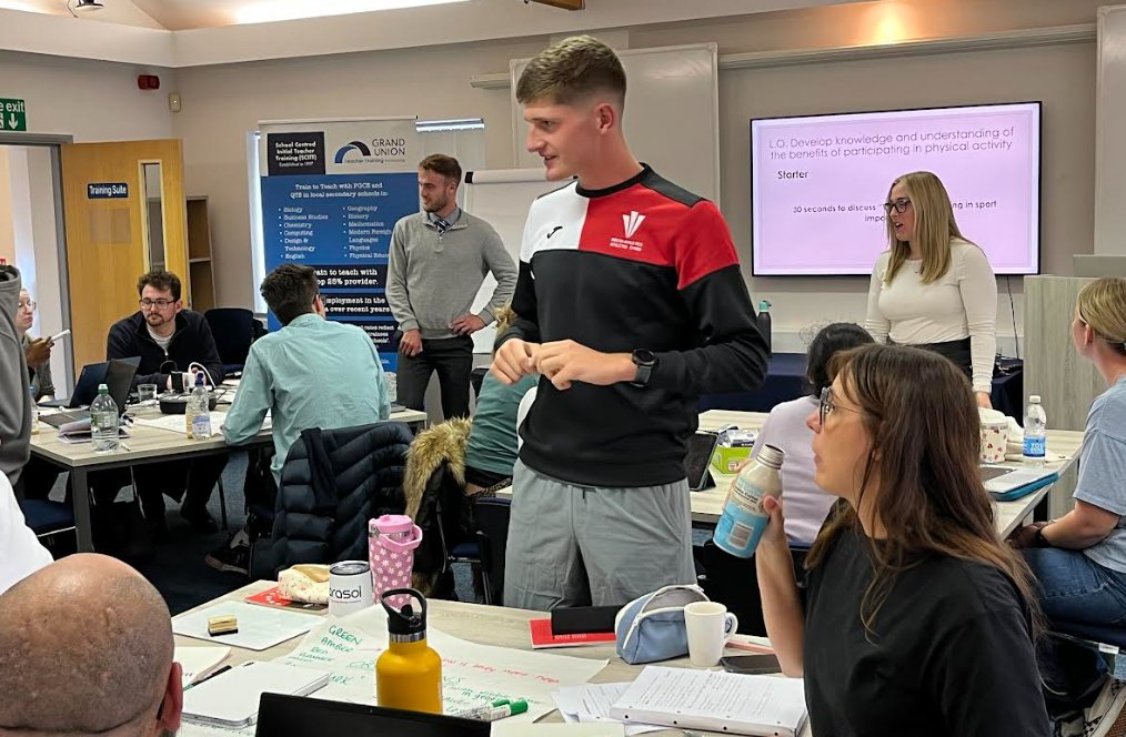 The Grand Union Teacher Training Partnership tweet media