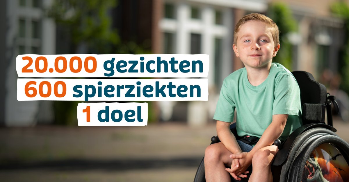 Elke dag verliezen kinderen met een spierziekte spierkracht.
En wat weg is, komt nooit meer terug.
Voor 600 spierziekten is nog geen behandeling.
Vandaag geen behandeling, heeft invloed op hun morgen.
Laat kinderen niet verliezen. Strijd mee! 💪🧡

#SpierenvoorSpieren #SR2025