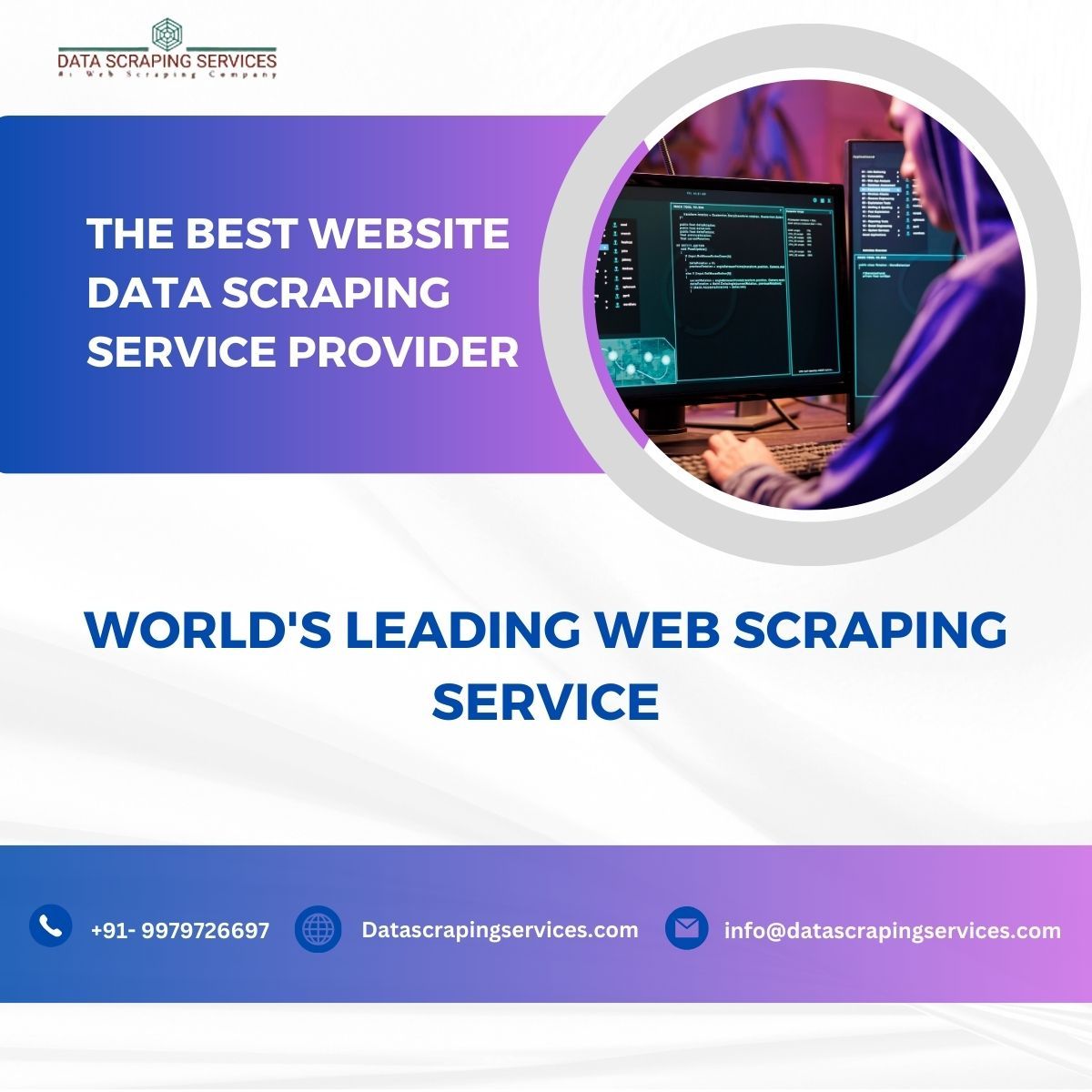 _datascraping's tweet image. Datascrapingservices.com is your partner in scalable data extraction. We provide the expertise needed to turn data challenges into opportunities for growth. Start your journey with us. Email info@datascrapingservices.com. #ScalableDataExtraction #Expertise #GrowthOpportunities