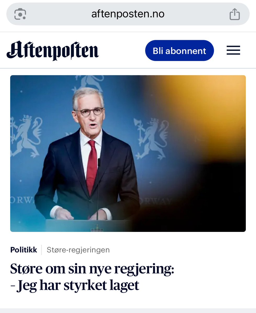 Glemte å si det, men i forrige periode var vi helt håpløse