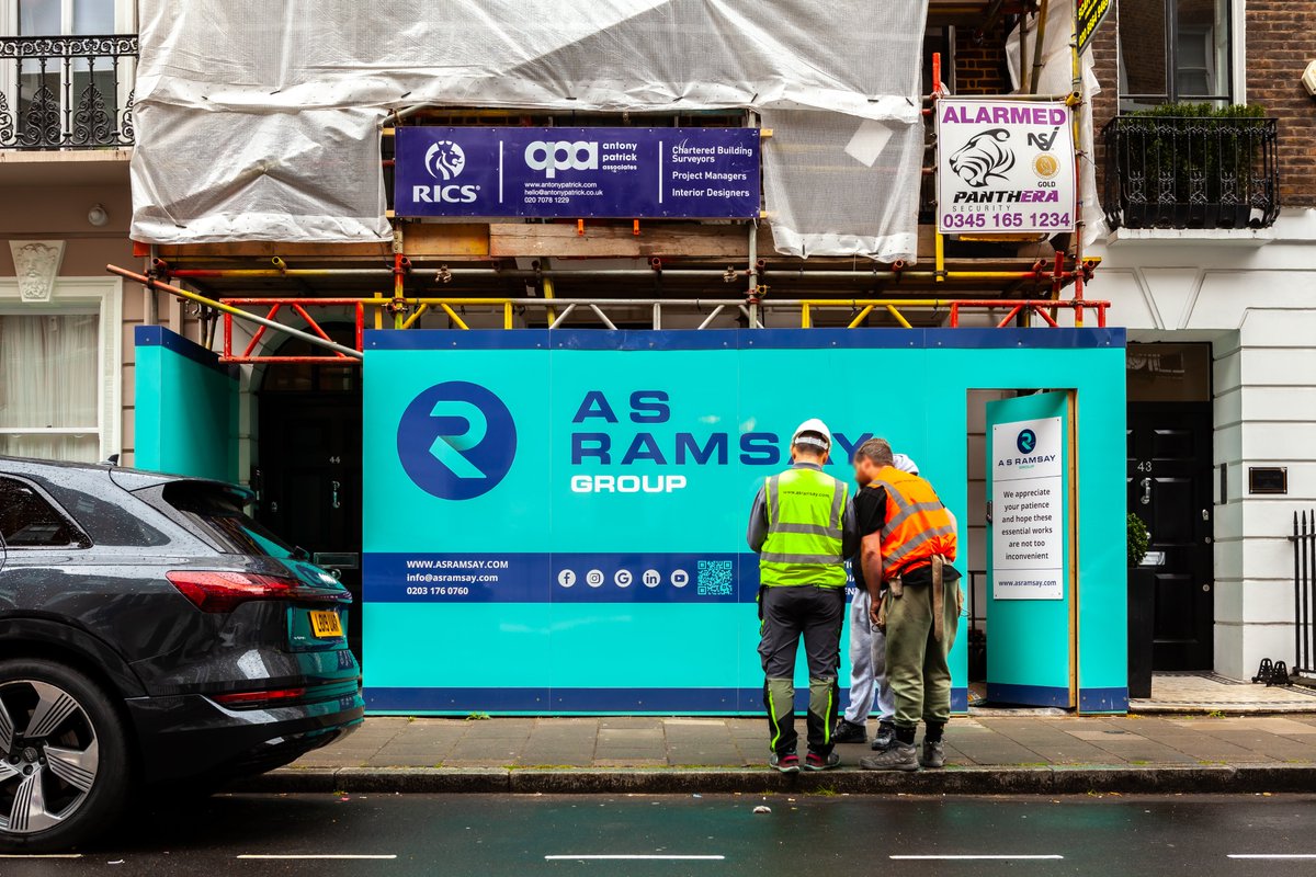 5,200+ buildings in England still have unsafe cladding. Over half haven’t started remediation. At A S Ramsay, we’re tackling this challenge head-on with safe, reliable solutions for London’s communities. 🏗️