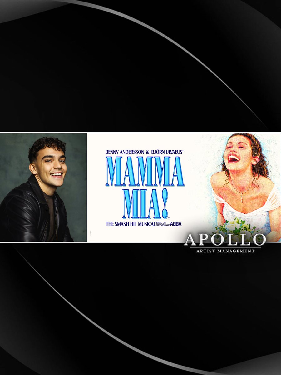Thrilled that our Joseph Vella (<a href="/JosephVella99/">Joseph Vella</a>) will be playing the role of Pepper in the UK Tour of 'Mamma Mia!' (<a href="/MammaMiaMusical/">MAMMA MIA!</a>) #TeamApollo #ProudAgents #HereWeGoAgain 

Casting by Amy Beadel for Grindrod Burton Casting (<a href="/GrindrodBurton/">GRINDROD BURTON CASTING</a>)