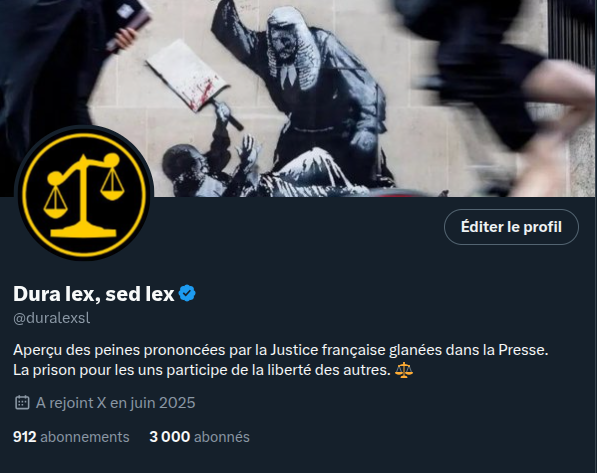 🔴 ⚖️ Déjà 3 000 abonnés. Merci !

Que de chemin parcouru en à peine plus de 2 mois grâce à vous tous.
Vous noterez l'évolution du format depuis mon maladroit premier post. 😉

Soumettez-moi vos remarques, suggestions et faites passez le mot.