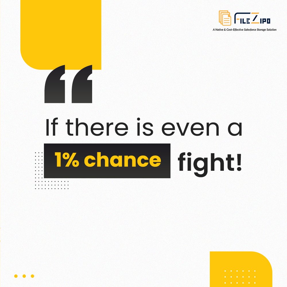FileZipo's tweet image. ⚡ Even a 1% chance to save Salesforce storage costs is worth it. With FileZIPO, that chance becomes a reality—sync files to external cloud in just a few clicks.

#FileZIPO #SalesforceAdmins #CloudStorage #AppExchange