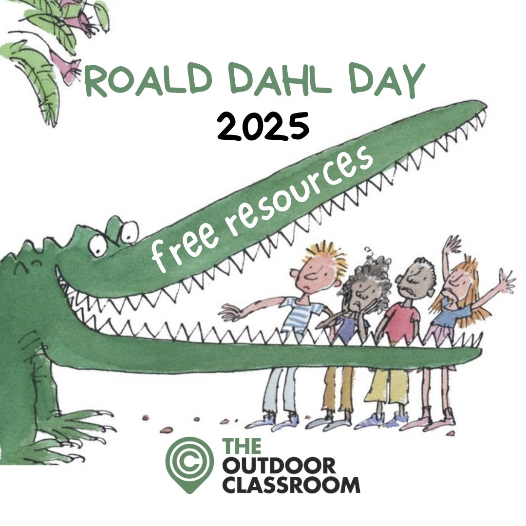 TOClassroomApp's tweet image. 🎉 A whizzpopping way to celebrate #RoaldDahlDay2025!
Our new lesson plans are packed with golden-ticket fun for your classroom.
👉 portal.theoutdoorclassroom.co/register
Roald Dahl (1916–1990) gave us Matilda, Charlie &amp;amp; the BFG — now it’s your turn to spark scrumdiddlyumptious learning!