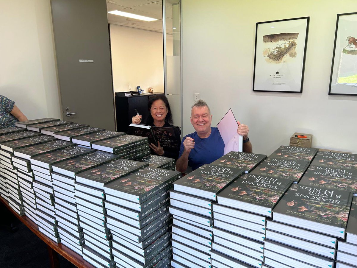 Jimmy Barnes (@jimmybarnes) on Twitter photo You’ve ordered these so here we are signing ‘Seasons Where the Riverbends’. We’ve been waiting a long time for this. Our new cookbook will be available from Oct 28.
Order here: shop.jimmybarnes.com/products/seaso…
<a href="/jane13barnes/">💧Jane Barnes</a> You’ve ordered these so here we are signing ‘Seasons Where the Riverbends’. We’ve been waiting a long time for this. Our new cookbook will be available from Oct 28.
Order here: shop.jimmybarnes.com/products/seaso…
<a href="/jane13barnes/">💧Jane Barnes</a>