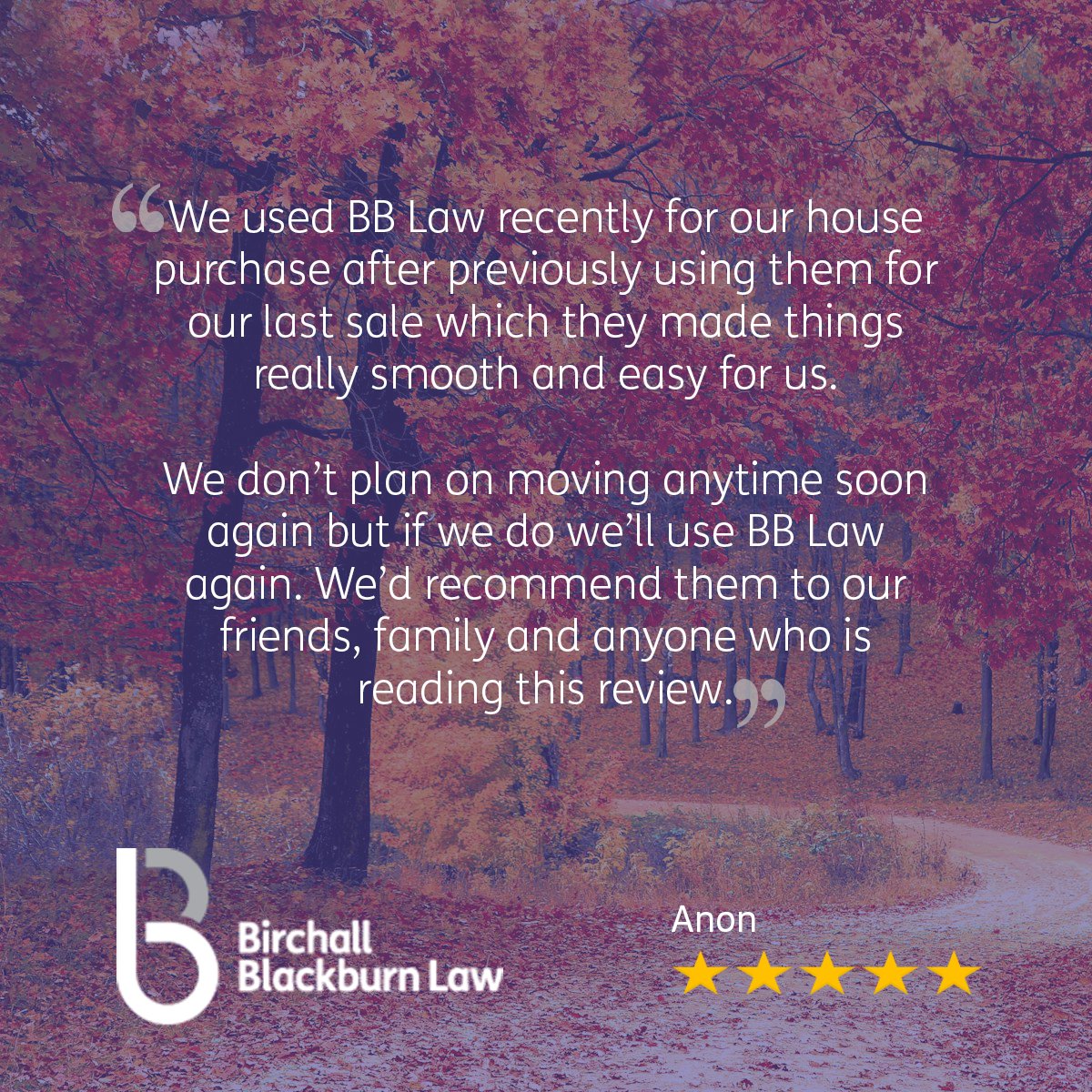 🥳Another happy client!🥳

We helped another conveyancing client with a smooth move.

Check out our buying, selling and remortgaging services here: birchallblackburn.co.uk/residential-co…