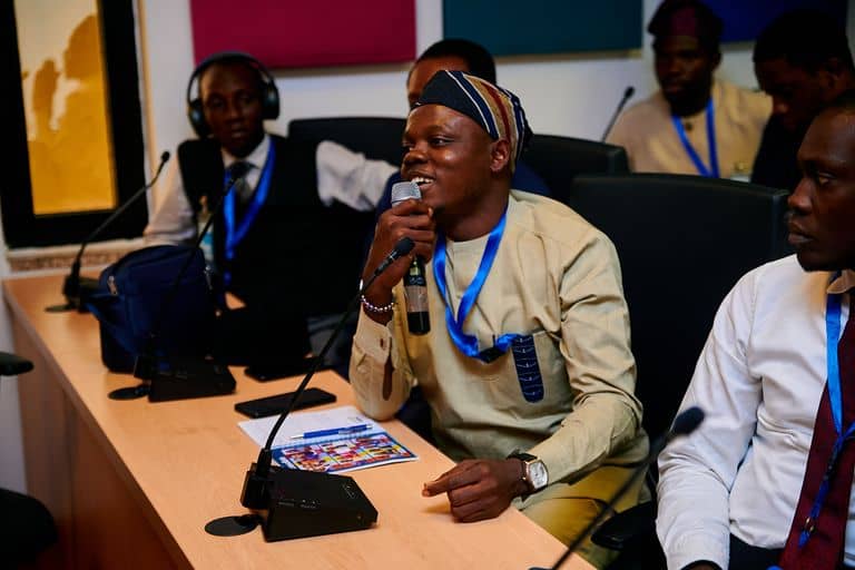 At #AYHS2025,  the delegates were not just onlookers, every delegate got the chance to speak and be heard.✨️

@whonigeria
@unfpanigeria
@un_nigeria
@who 
@unicef_nigeria 
<a href="/unitednations/">TB</a> 
@fmoh_nigeria 

#AYHS2025 
#Youth4health