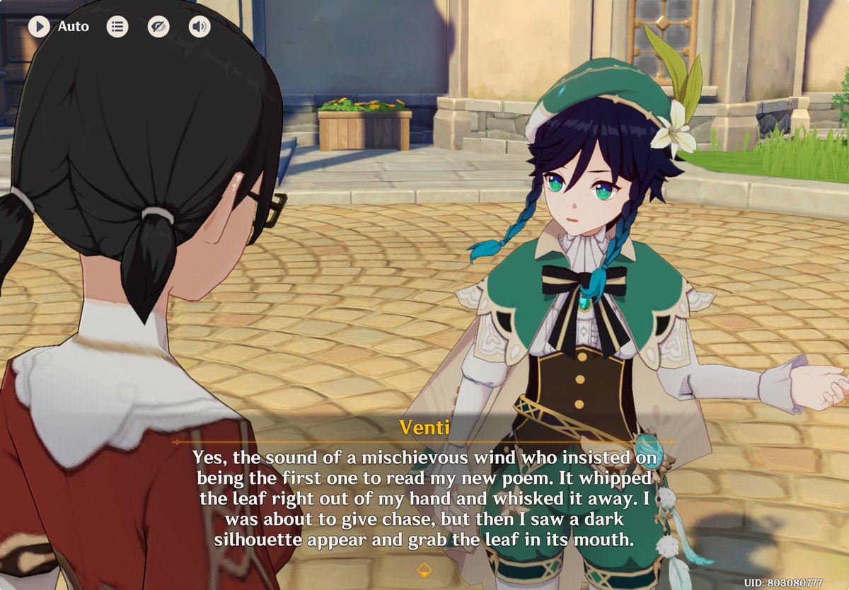 ollloooollooolo's tweet image. why is sansa voiced but not venti #outoftheloop #whatstheissuenow