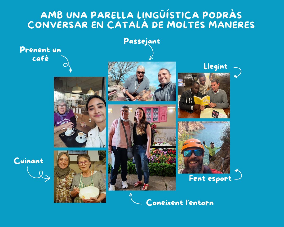 🗣️ Vols practicar el català?
1️⃣8️⃣Ets major d'edat?
⏳ Disposes d'1 hora a la setmana?

Amb el VxL, només calen ganes de conversar!

Inscriu-t'hi a vxl.cat.

#català #VxL