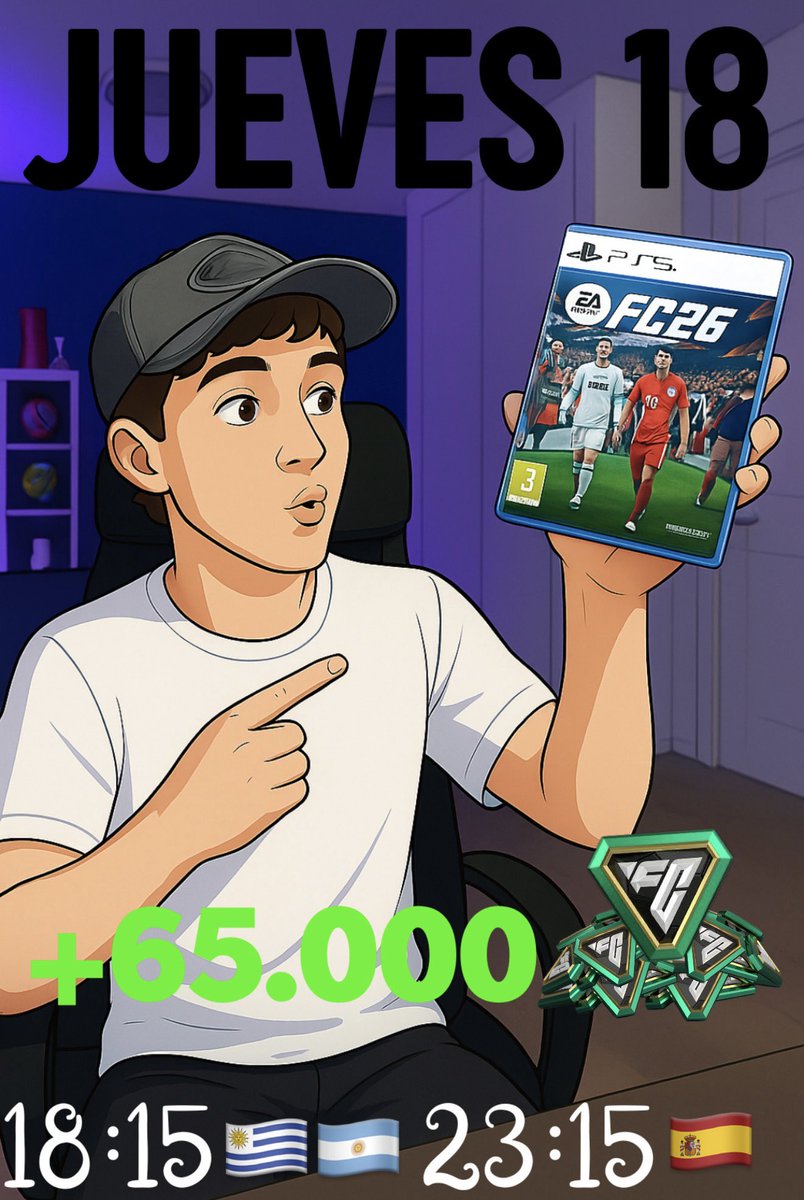 muchachos…
la vuelta de la cabra
kick.com/vegga1
RT si quieren sorteo de fc26