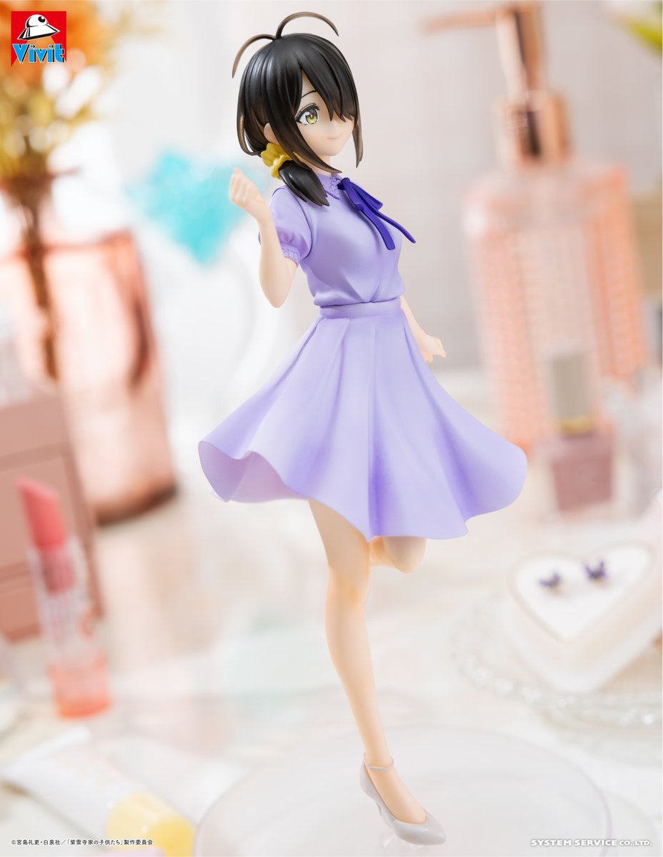 ss_maniac's tweet image. 【9月プライズ】

TVアニメ「#紫雲寺家の子供たち」より
「紫雲寺ことの」が #Vivit フィギュアで
9月4週より順次ゲームセンターに登場です！

作中の衣装を身にまとった、ことのちゃんは必見✨

導入店舗はこちらをチェック👀
fans.co.jp/event/2509_suj…
