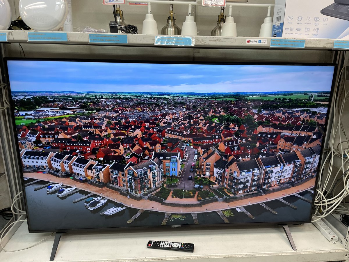65型4K液晶テレビ入荷しました！ 大画面で迫力のある映像が楽しめます