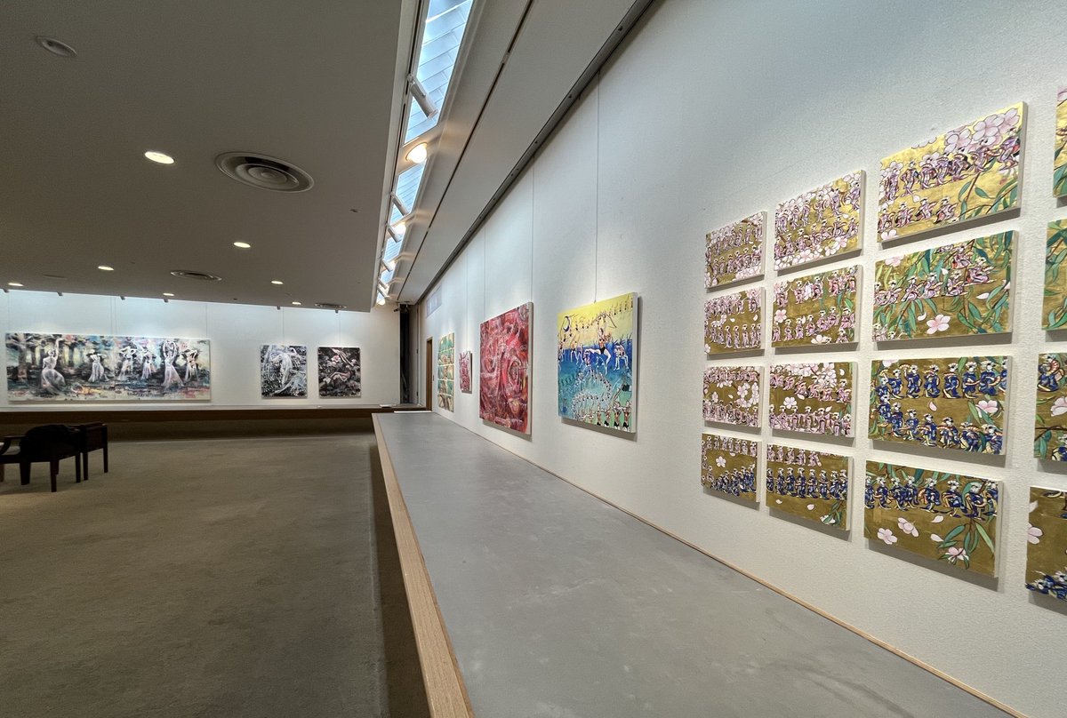 yamaba65's tweet photo. 搬入展示ができました！
京都高島屋での個展は明日からです。
毎日会場におります！

.
京都高島屋6F美術画廊で2025年9/17（水）-9/22（月）に個展をします。

会期▶︎2025年2025年9/17（水）-9/22（月）
場所▶︎京都髙島屋6階　美術画廊
時間▶��京都髙島屋の営業時間 https://t.co/Pl6xb464Sw