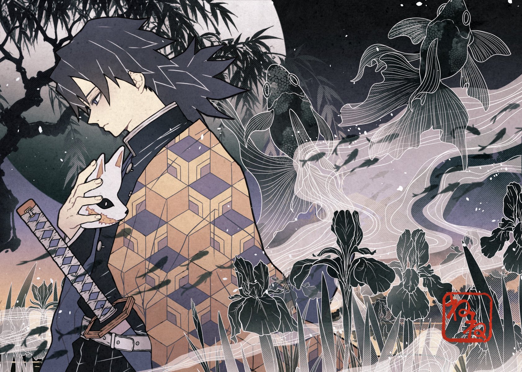 かぶったのでほぼ新品♥鬼滅の刃✩.*˚ 鬼滅の刃 螺鈿風 シリーズ Vol.3 : 鬼滅の刃GOODS ～グッズ&予約