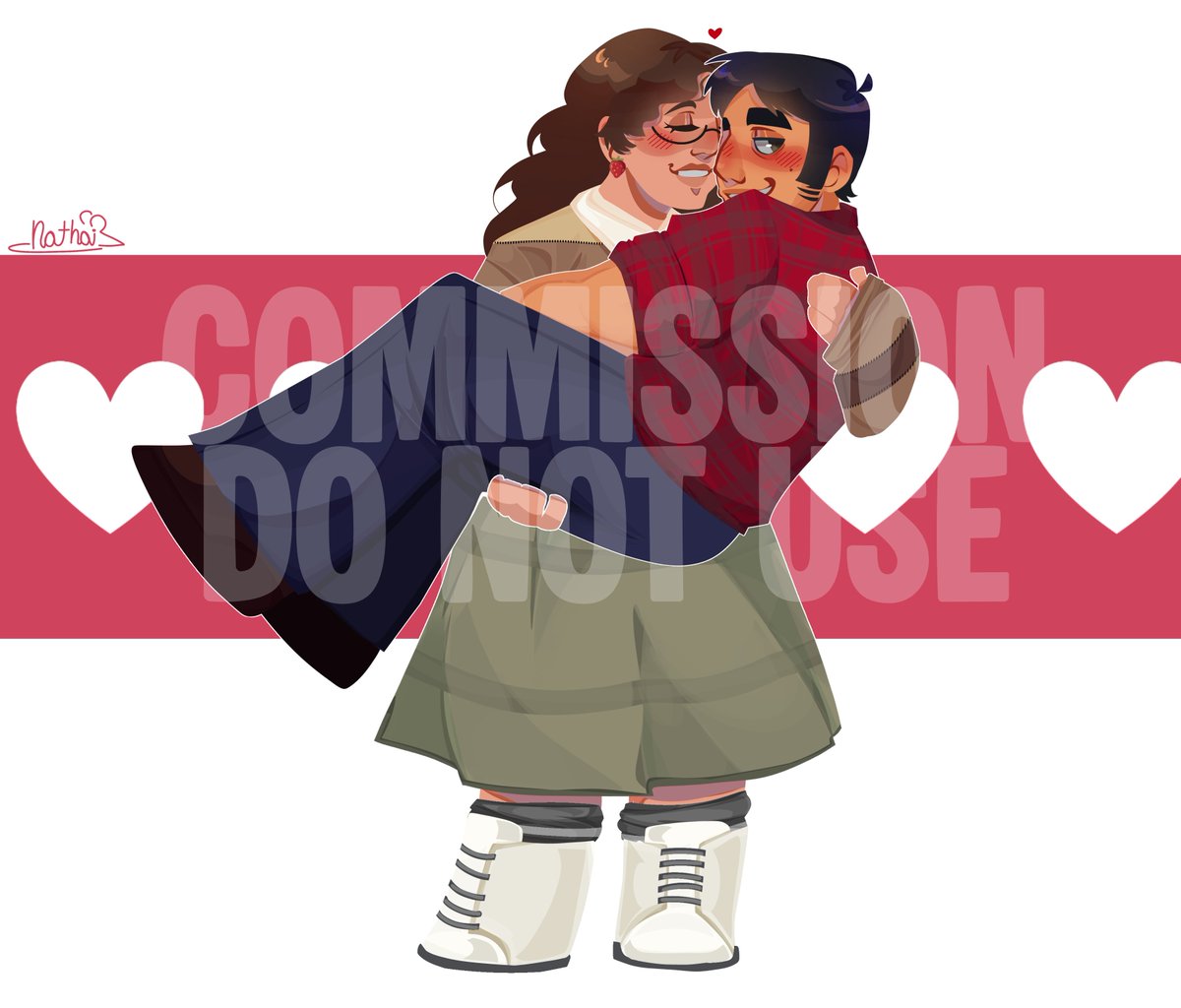 FINISHED COMMISSION FOR <a href="/sapphichydrngea/">hazel</a> ! TYSM FOR COMMISSION ME 😭💕