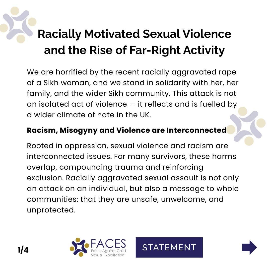 Faiths Against Child Sexual Exploitation (FACES) tweet media