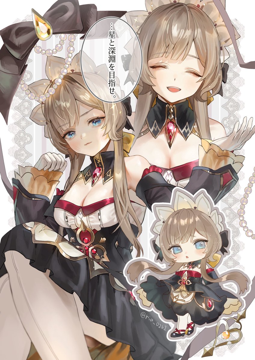 偉そうで可愛い傀儡ちゃん♡
#Sandrone  #GenshinImpact