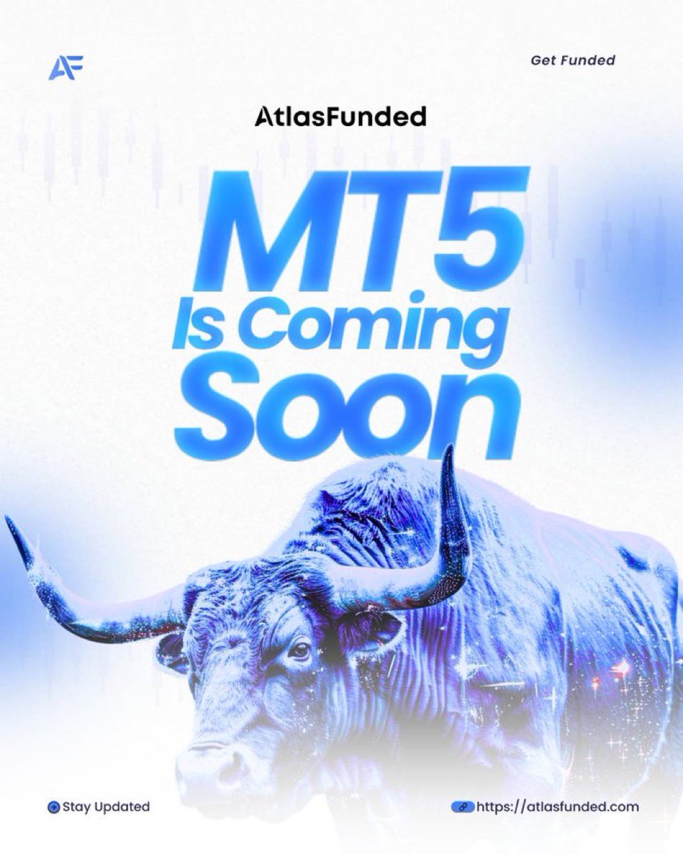MT5 is Returning Soon to Atlas Funded

To celebrate the relaunch this week, one random comment with ZERO likes will win a FREE MT5 Instant Funded Account. 🏆

⏳ Winner announced in 72h.
