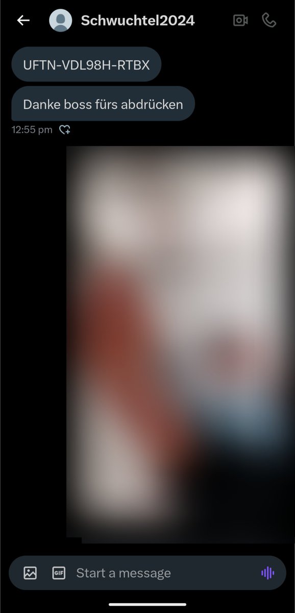 So, und nicht anders.