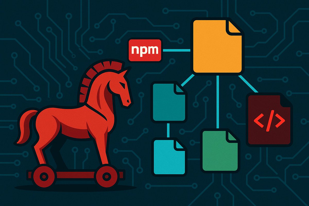 getriffsec's tweet photo. 🔥 Kolejny atak supply chain w #npm

Zainfekowany @ctrl/tinycolor → >40 pakietów.
Skrypt bundle.js pobiera TruffleHog i eksfiltruje NPM/GitHub/AWS secrets z CI/CD.

Pełna analiza i lista paczek: SocketDEV (link poniżej)

#RSAlert #ctihighlights https://t.co/qcIPlG9zuT