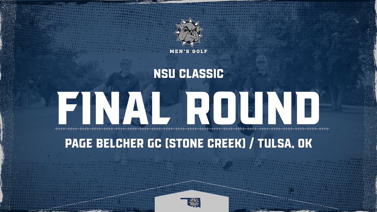 The final round of the NSU Men’s Classic begins at 10:00am. Follow the Bulldogs live on Scoreboard 

scoreboard.clippd.com/tournaments/23…