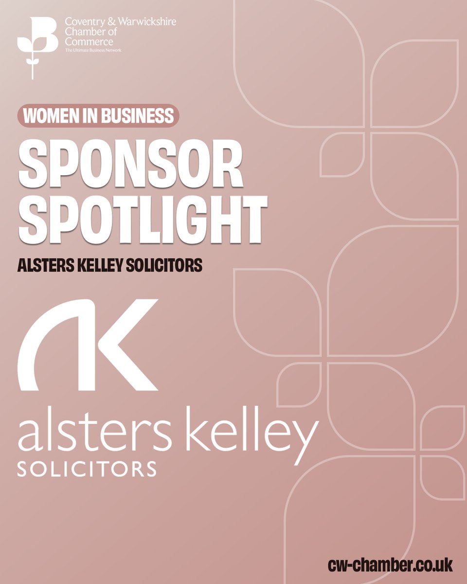 EVENTS | SPONSOR SPOTLIGHT

We are excited to announce that Alsters Kelley Solicitors are the headline sponsor for our upcoming Women in Business networking lunch!

To find out more about us and any of our services then please visit our website alsterskelley.com