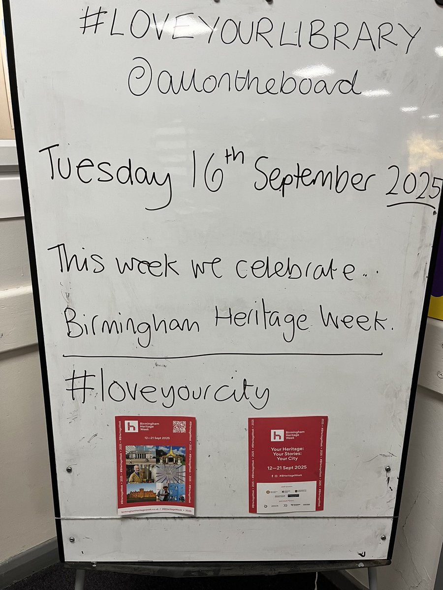 Todays <a href="/allontheboard/">All On The Board</a> celebrates <a href="/BHeritageWeek/">Bham Heritage Week</a> … so many great events happening right here in our wonderful diverse city #loveyourcity <a href="/WhatsOnBrum/">Birmingham What's On</a>