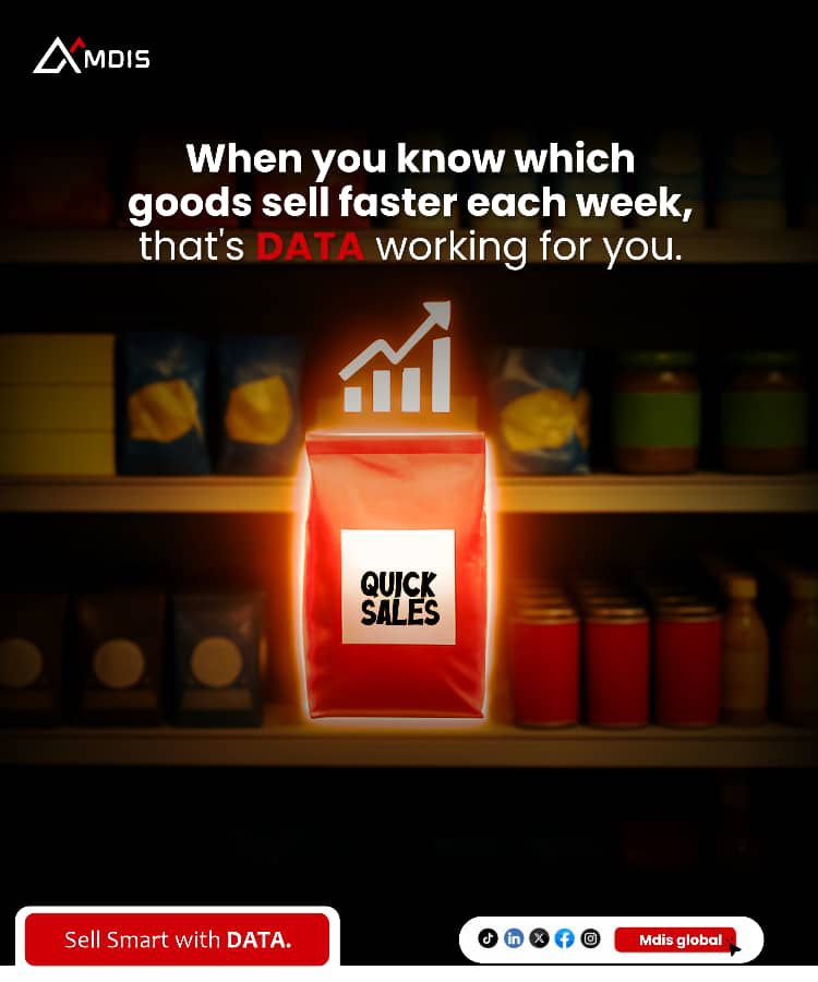 MdisGlobal's tweet photo. Know what product sells fast each week? That’s DATA talking! 🔍 Boost profits and grow smarter with MDIS. Start now @mdis_global .
#MDIS #datadriven #dataliteracy https://t.co/Ny3J8l4For