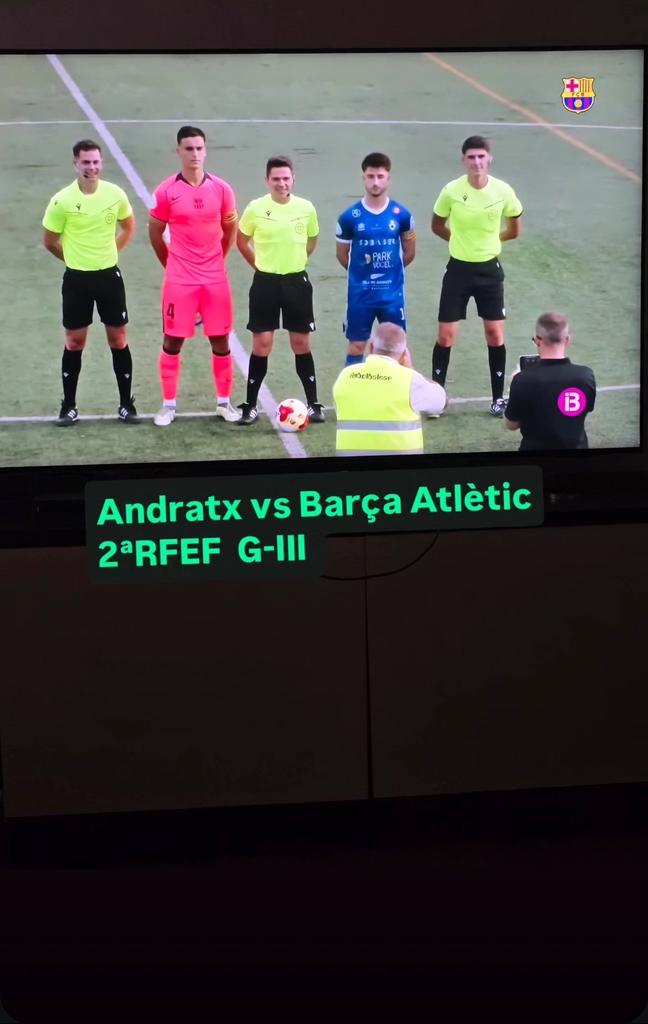 AamScouting's tweet image. Andratx Vs Barça Atlètic 
🏆 2ªRFEF G-III