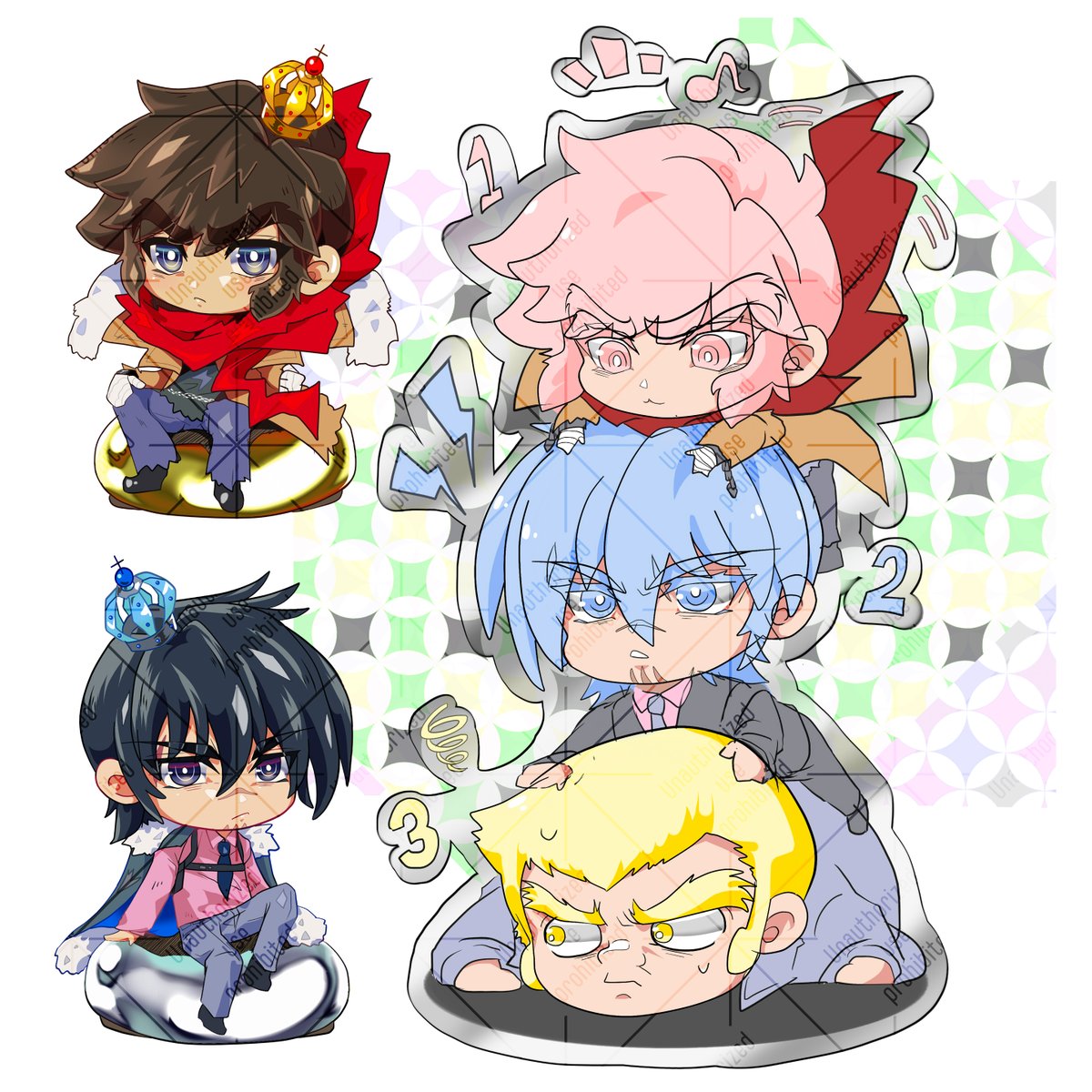 アクスタ作るの憧れてちまちま描いてる